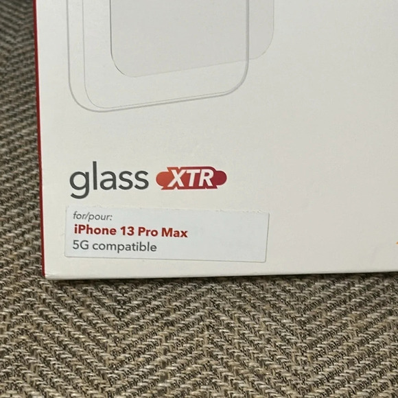 NWT Zagg Invisible Shield Glass XTR iPhone 13 Pro Max Screen Protector $65 MSRP - Picture 3 of 8